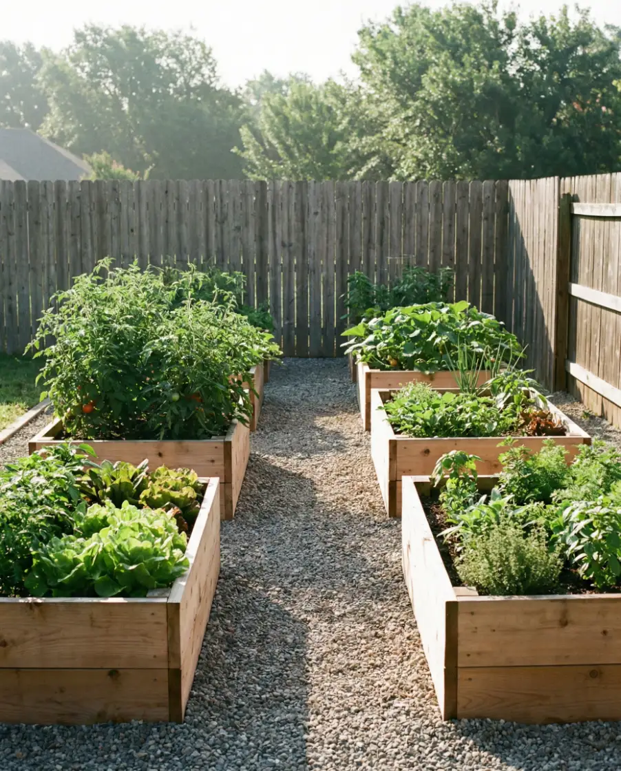 Easy DIY Raised Garden Grid 1