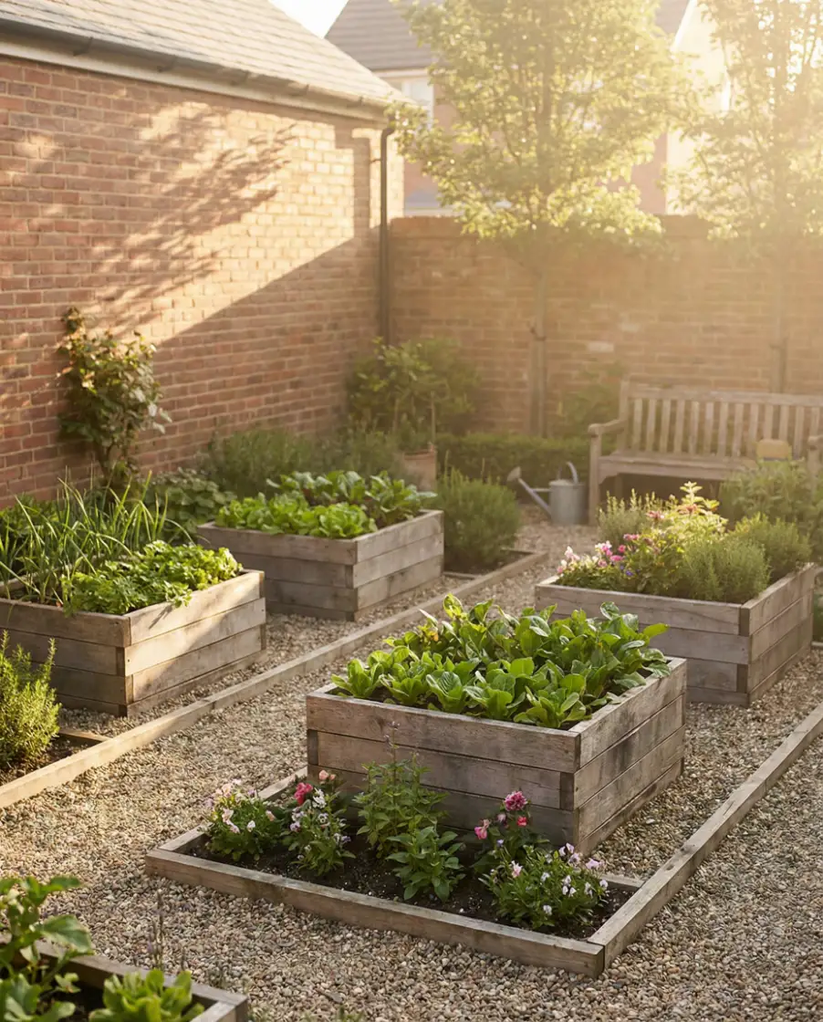 Easy DIY Raised Garden Grid 2