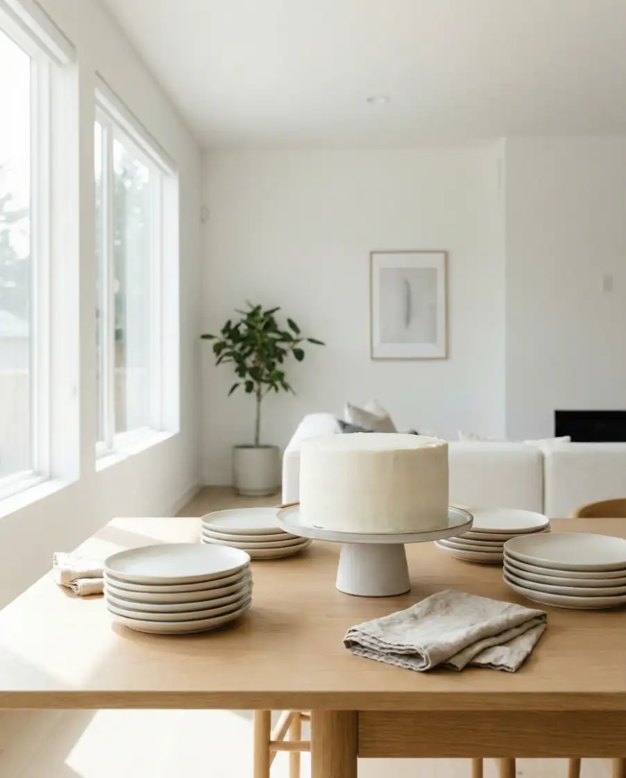 Easy Minimal Dessert Table 1