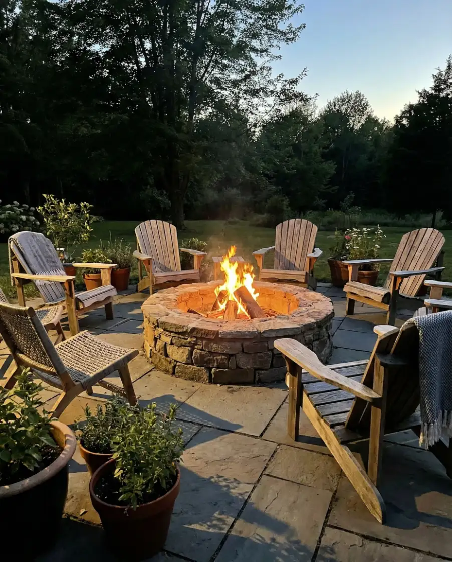 Easy Patio Fire Pit for Casual Gatherings 2