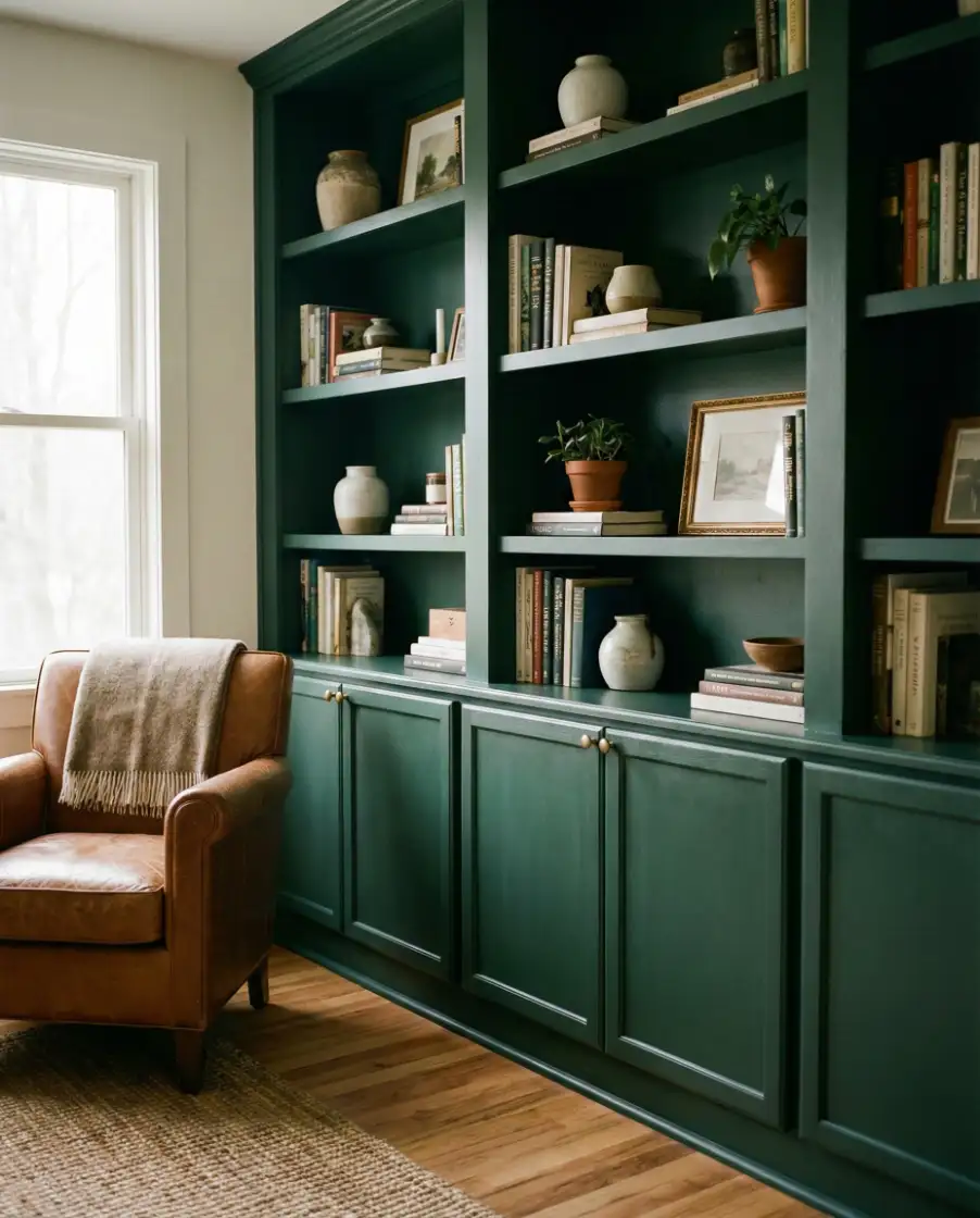 Emerald Library Nook 1