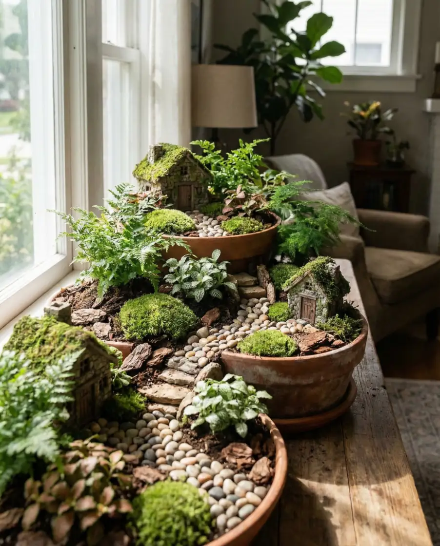 Enchanted Backyard Fairy Village 1