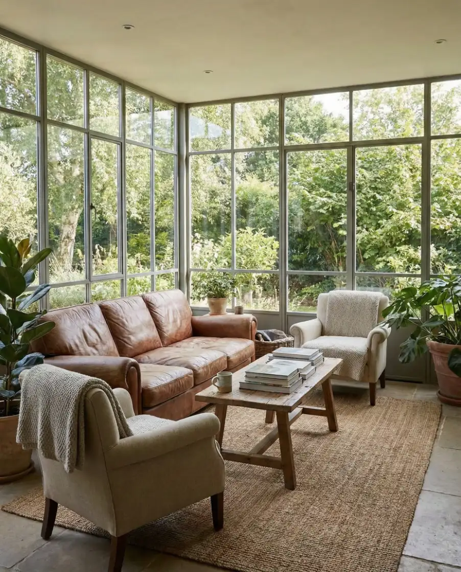 Enclosed Glass Patio Room 2