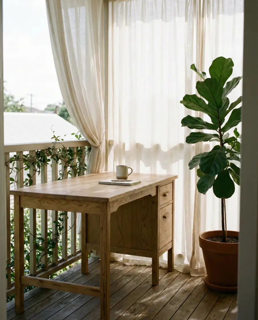 Enclosed Winter Workspace 1