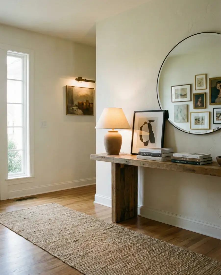 Entrance Hall Focused on Decor Layers 1