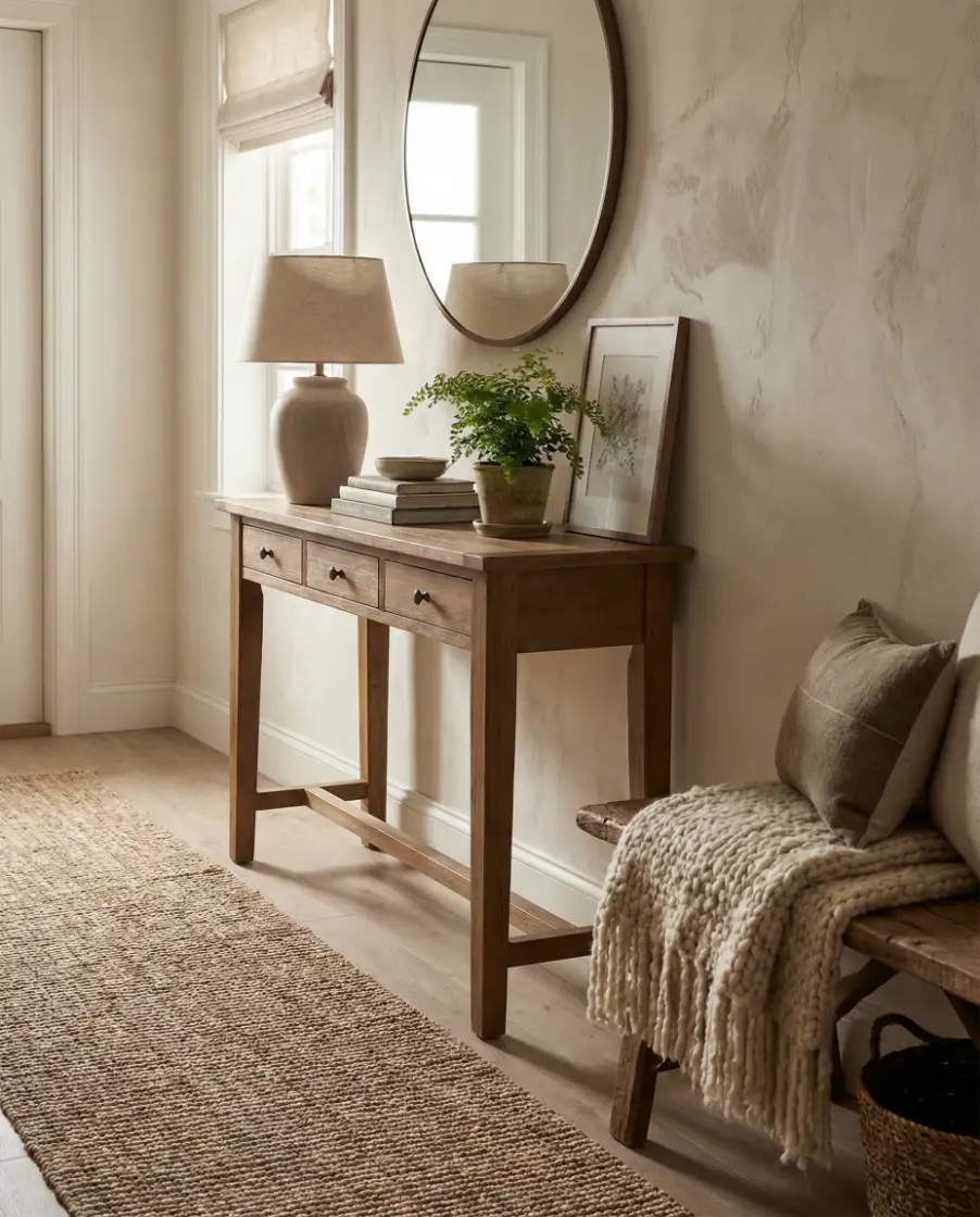 Entrance Hall Focused on Decor Layers 2