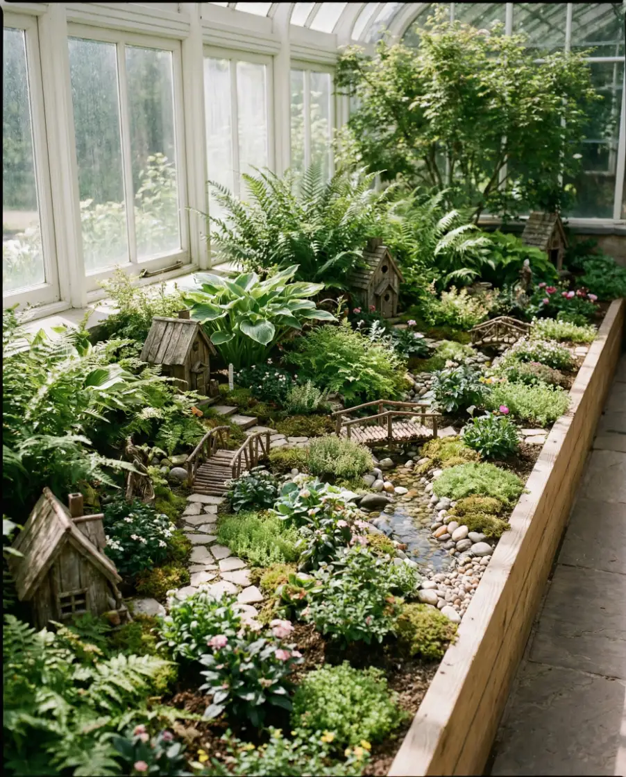 Fairy Garden Flower Bed Feature 2