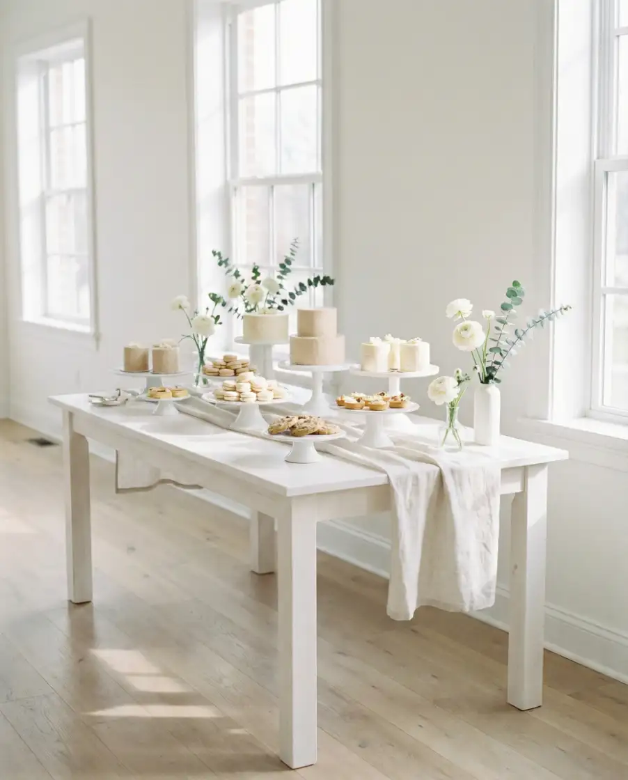 Gender Reveal Dessert Table 2