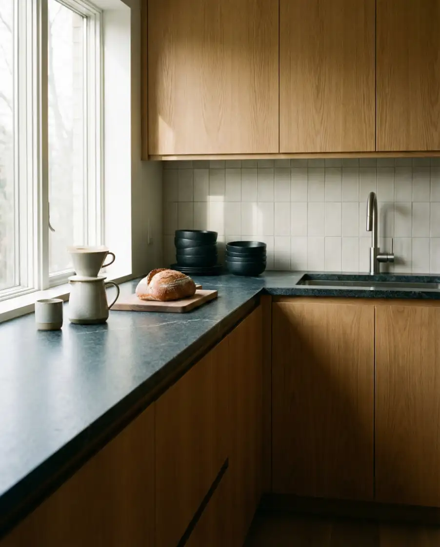 Granite Counters with Minimal Decor 1