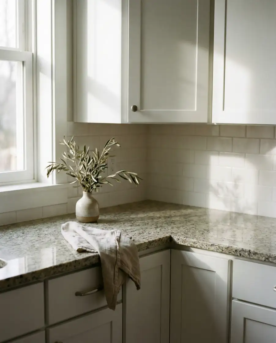 Granite Counters with Minimal Decor 2