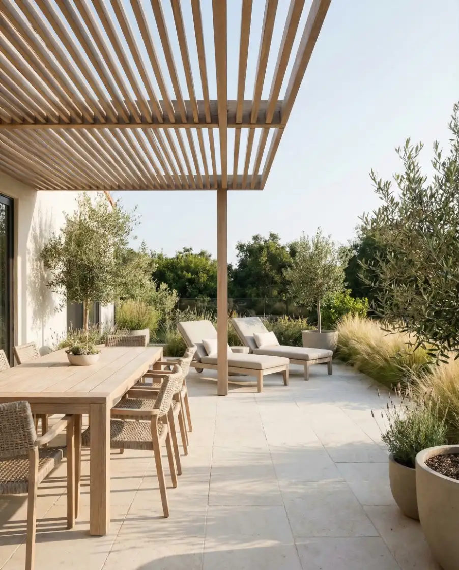 Half Covered Dining Patio 2