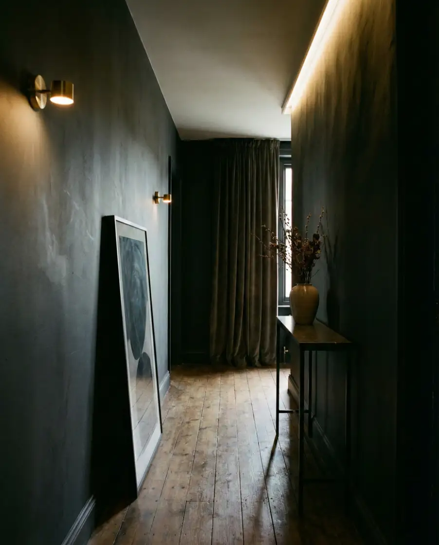 Halloween-Ready Moody Hallway 1