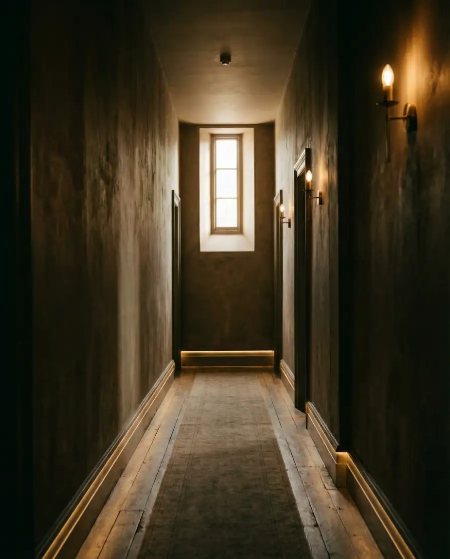 Halloween-Ready Moody Hallway 2