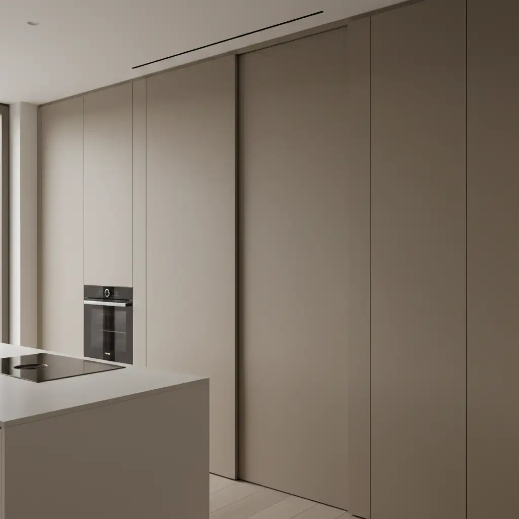 Hidden Butlers Pantry Pocket Door 1