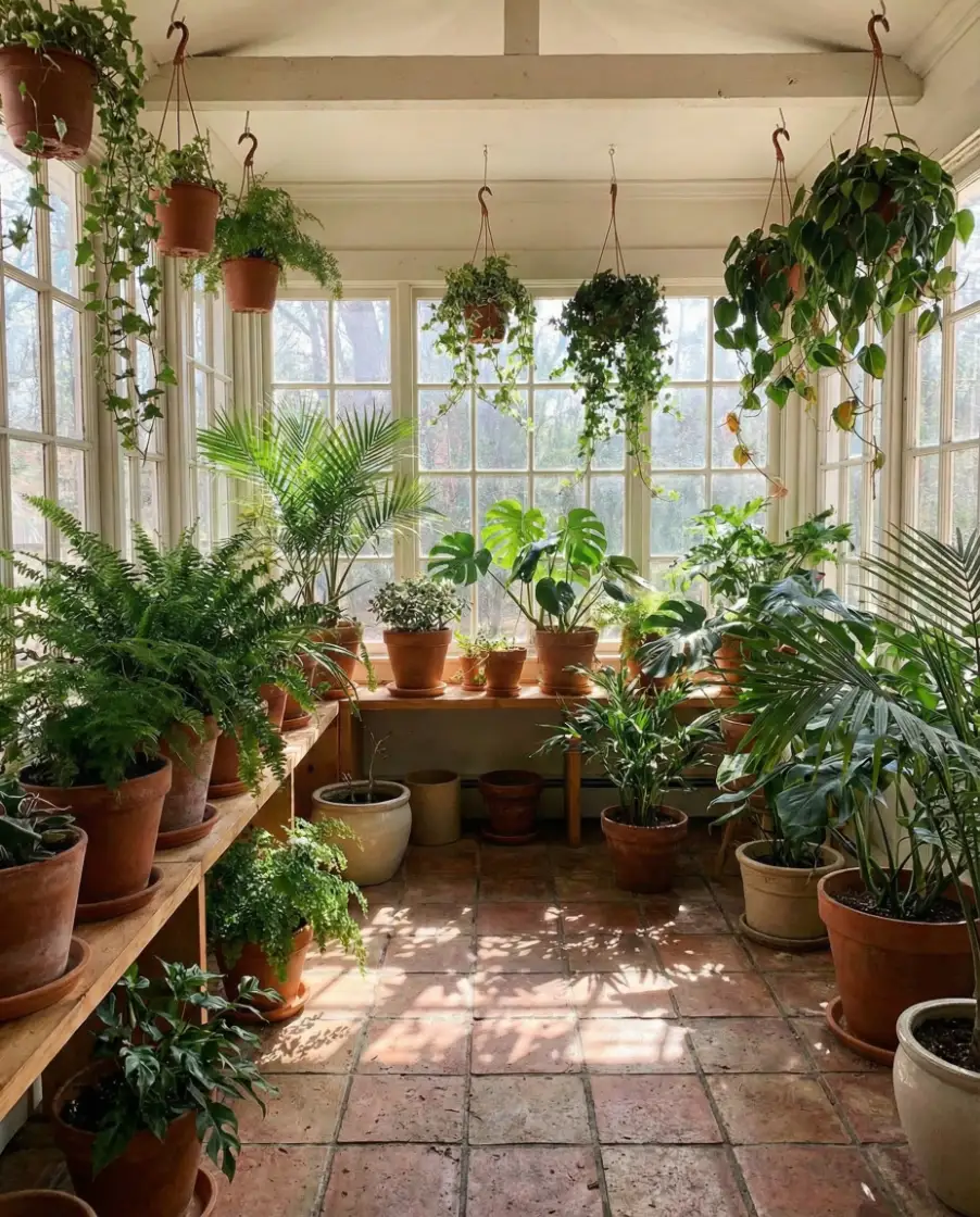Indoor Garden Sunroom 1