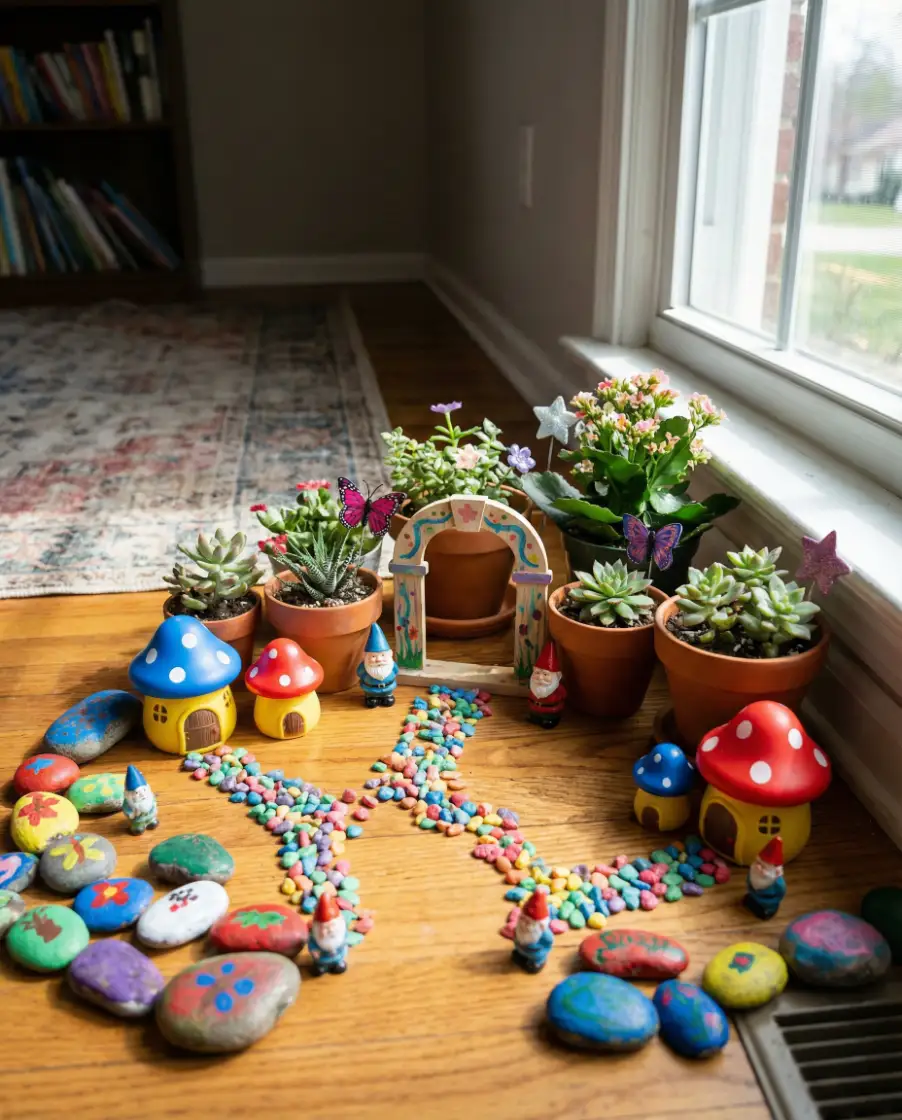 Kids’ Miniature Fairy Play Garden 1
