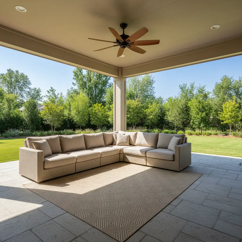 Large Covered Entertainment Patio 1