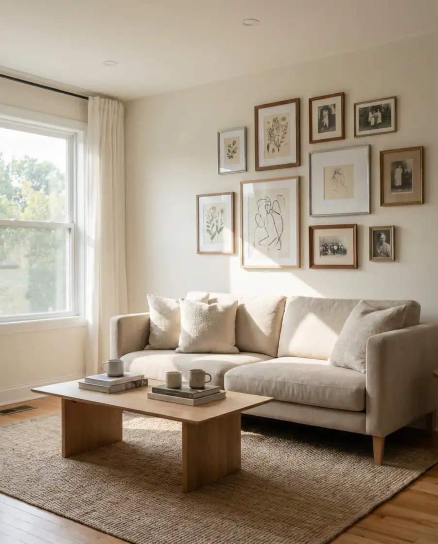 Layered Art Gallery Wall 1