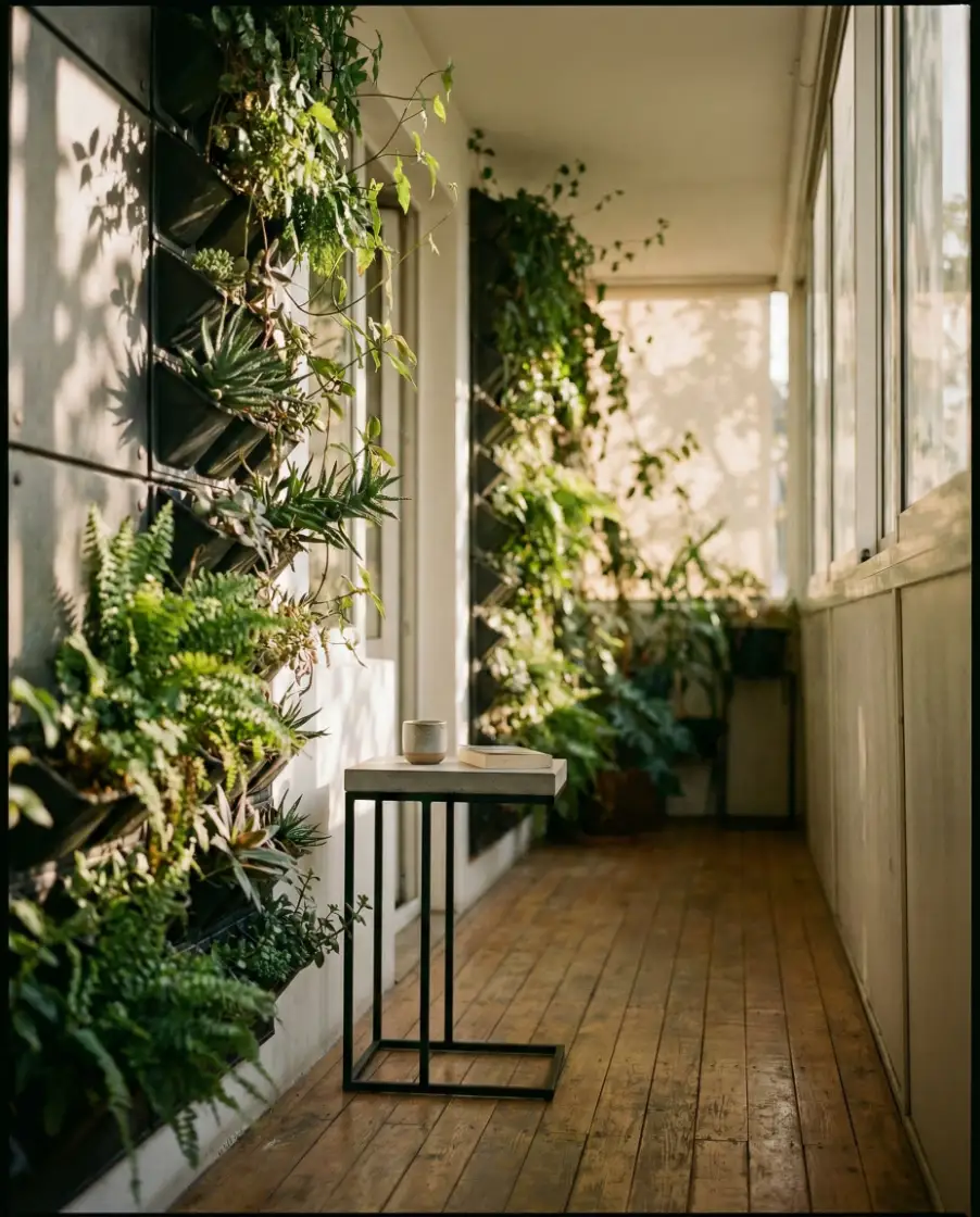 Long Privacy Green Wall 2