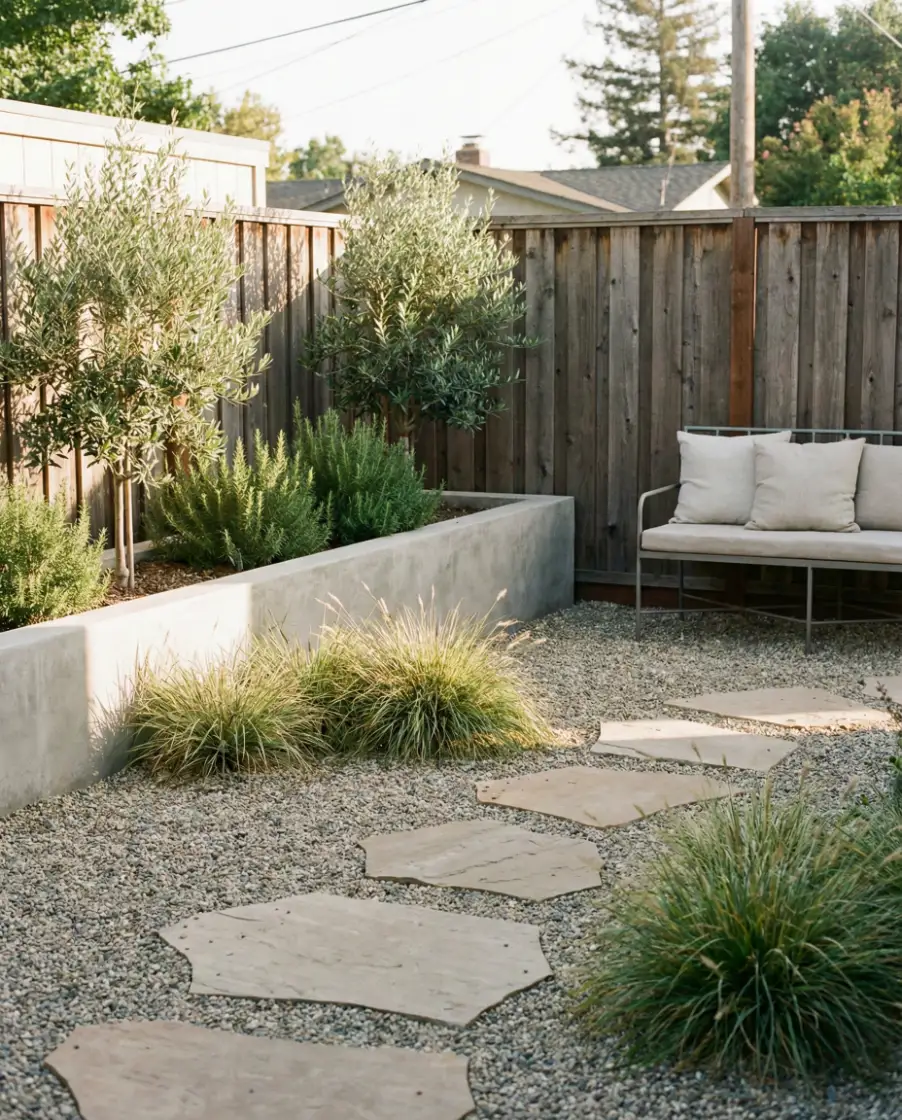 Low-Maintenance Gravel Garden 2