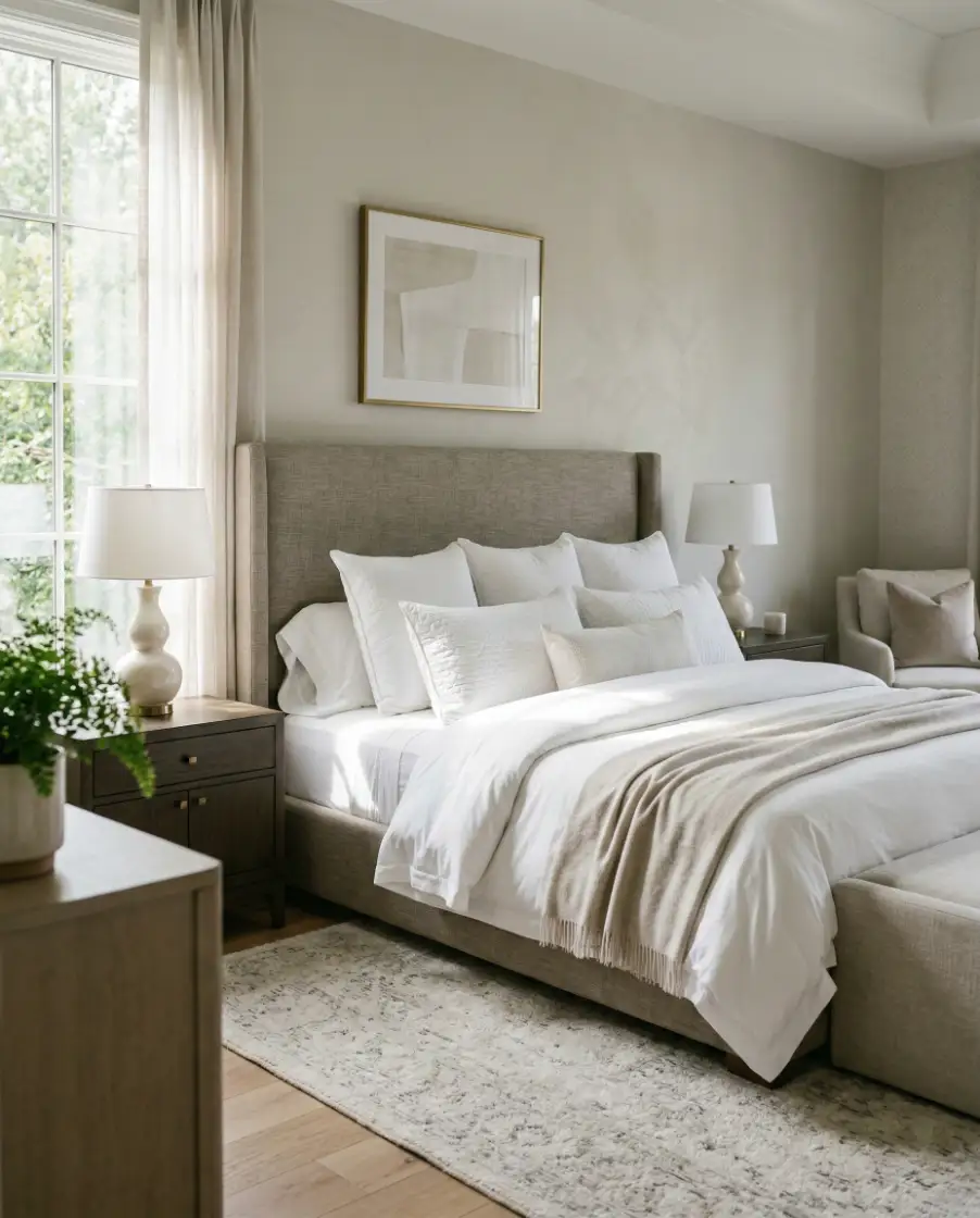 Luxury Hotel-Inspired Bedroom 1