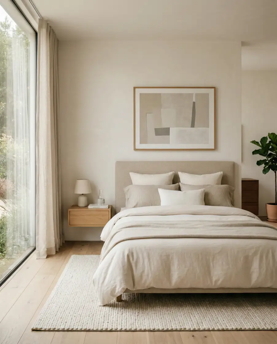 Luxury Minimal Master Bedroom 1