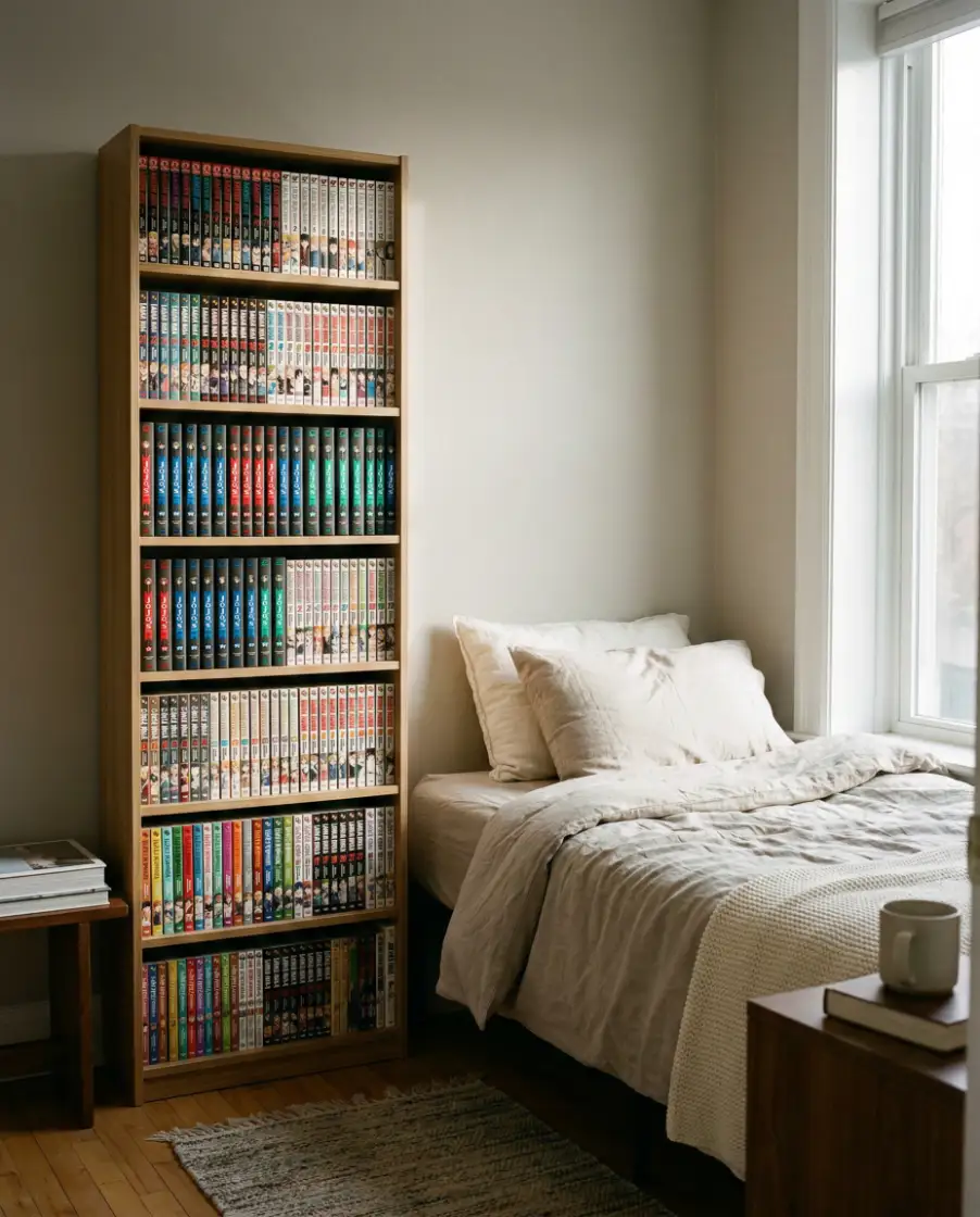 Manga Display Shelves for Bedrooms 1