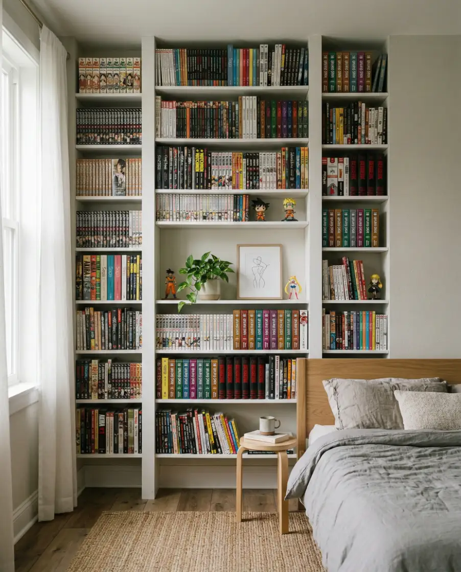 Manga Display Shelves for Bedrooms 2