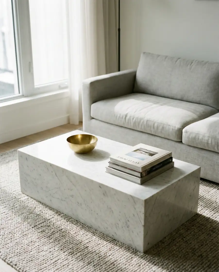 Marble Statements on Rectangular Tables 1