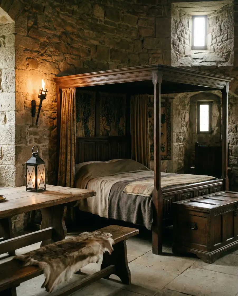 Medieval Castle Bedroom 1