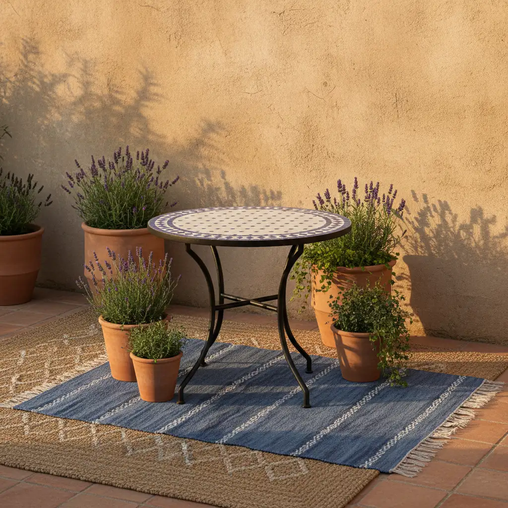 Mediterranean Garden Courtyard Escape 2