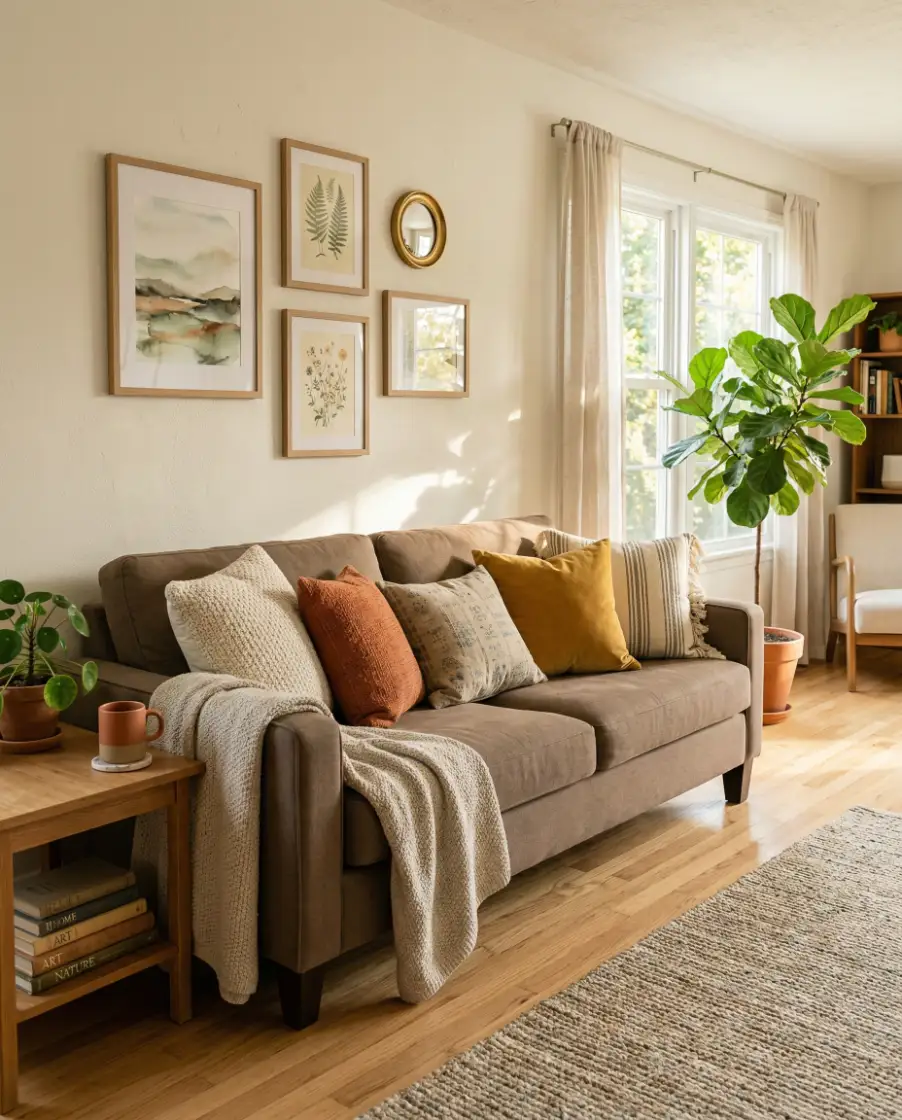 Medium Brown Everyday Living Room 2