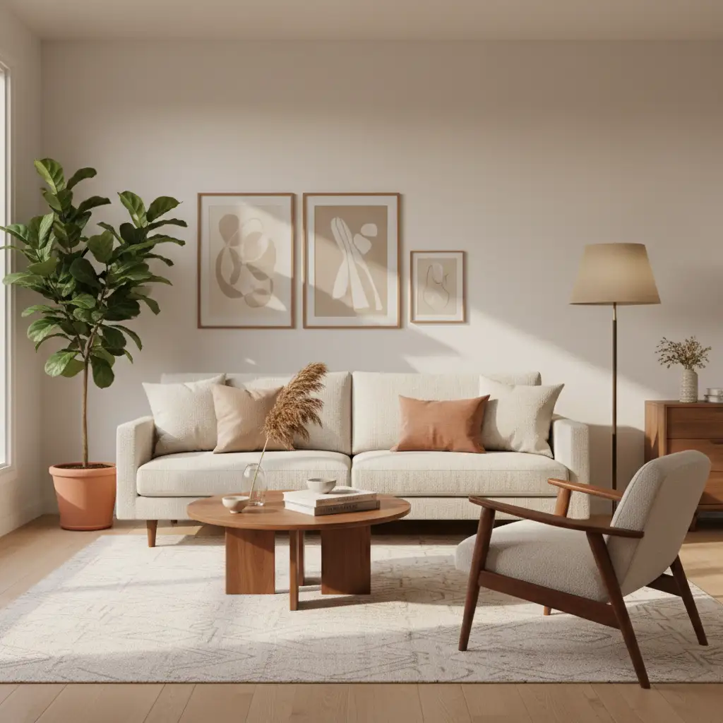 Mid Century Soft Minimal 1