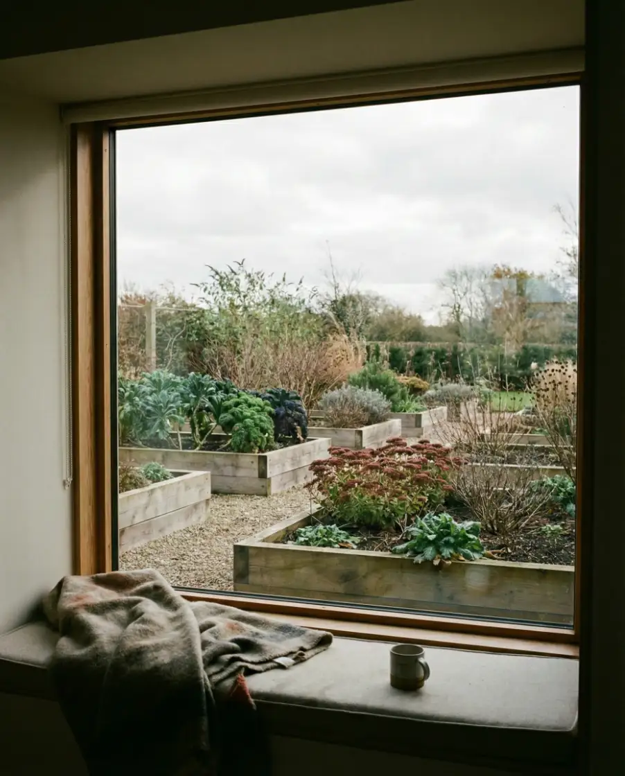 Minecraft-Inspired Block Garden for Cold Climates 1