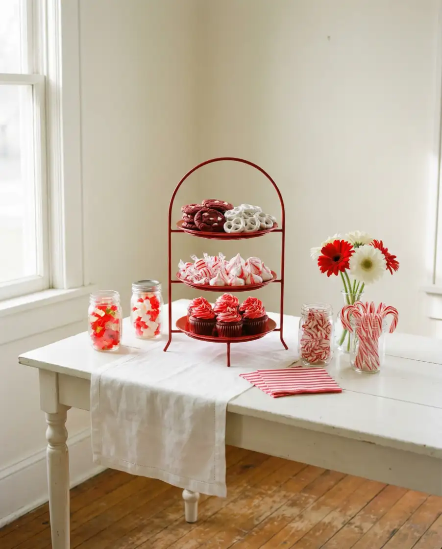 Minnie Mouse Birthday Dessert Table 2
