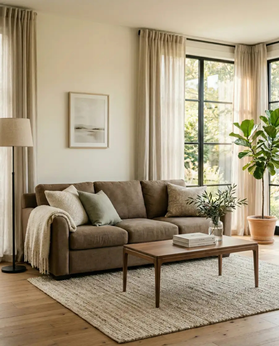 Modern Decor with Brown Simplicity 2