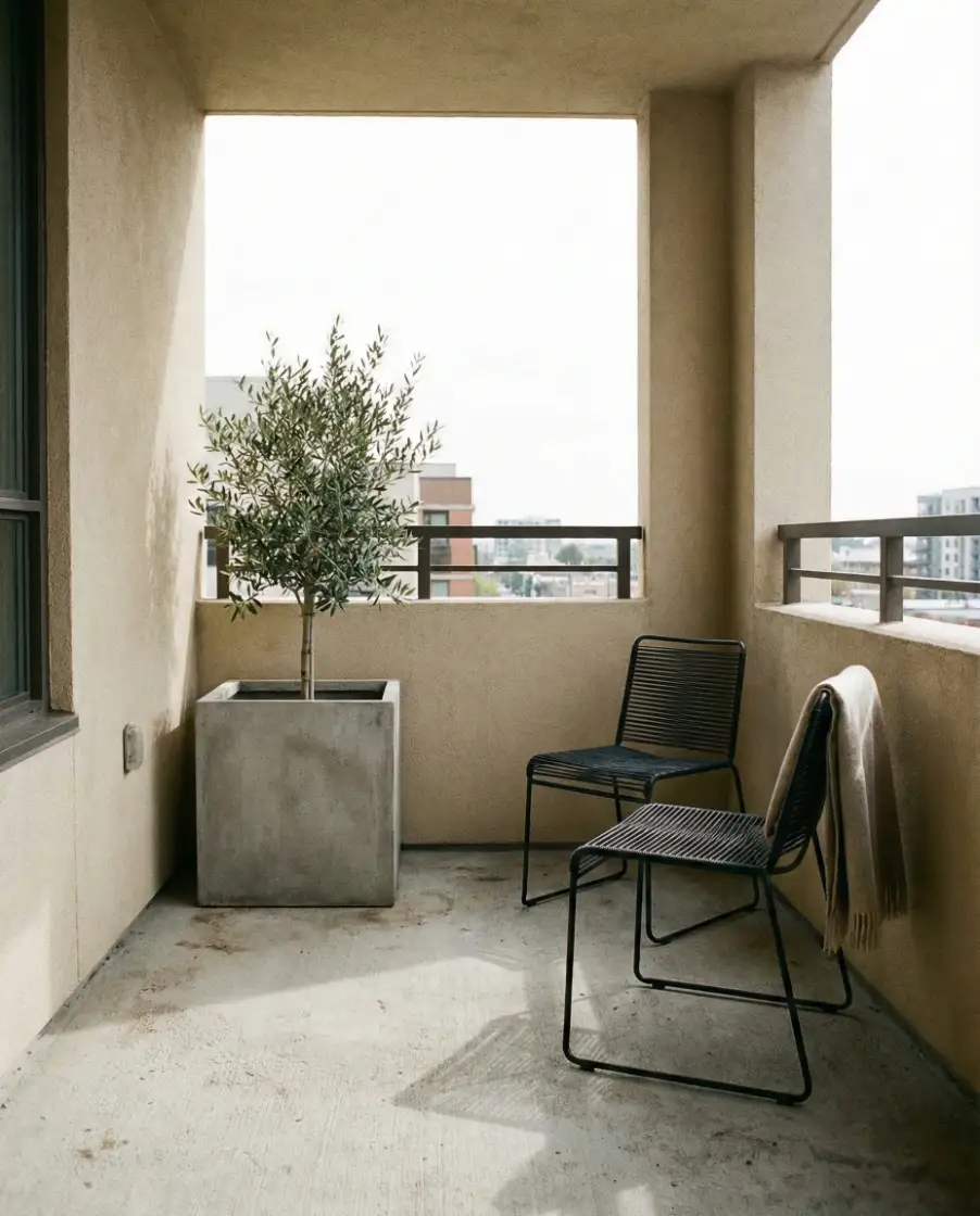 Modern Minimalist Square Balcony 1