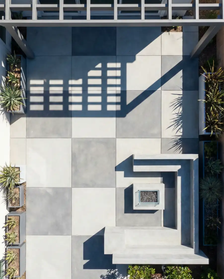 Modern Square Patio with Clean Lines 2
