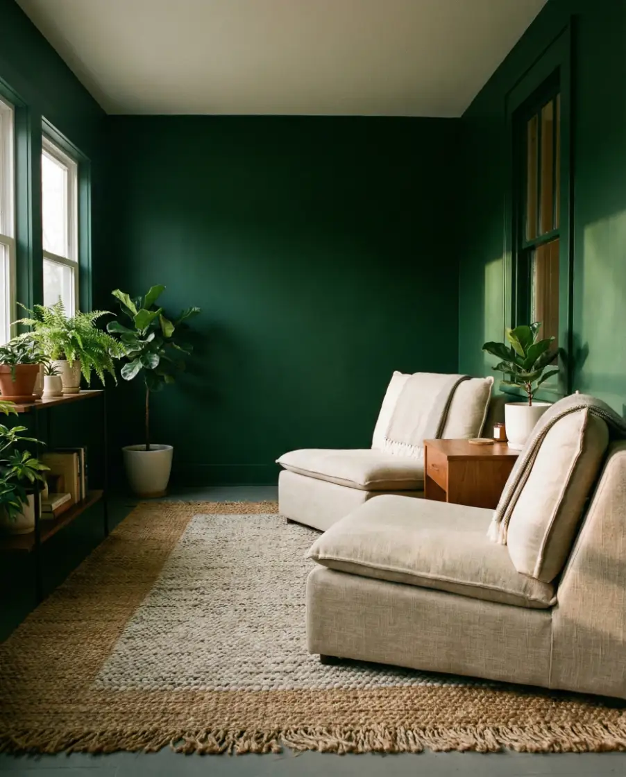 Moody Green Sunroom Escape 2