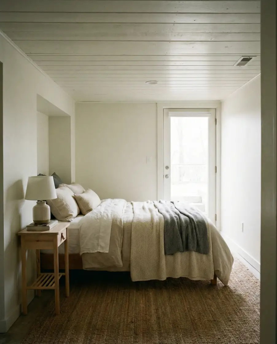 Narrow Walkout Basement with Cozy Bedroom Nook 2