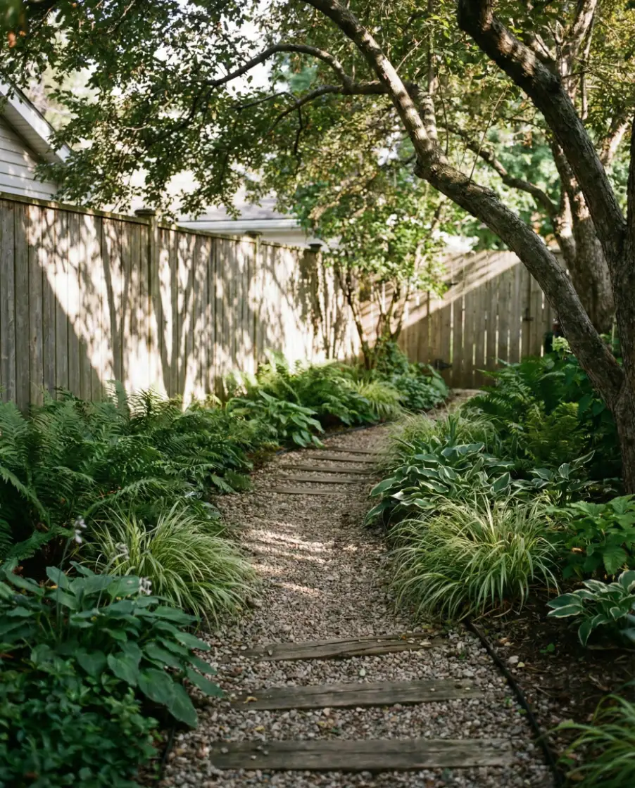 Narrow Yard Zen Path 2