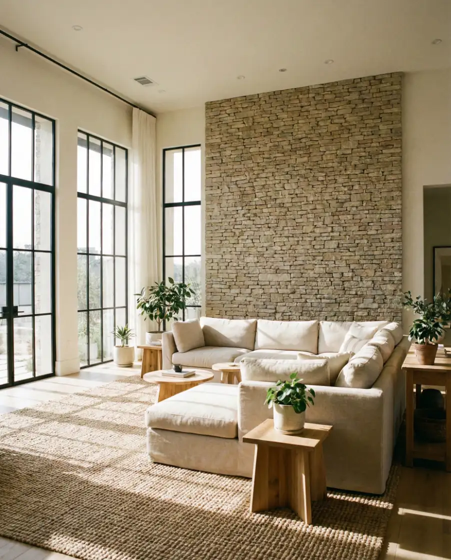 Natural Stone Feature 1