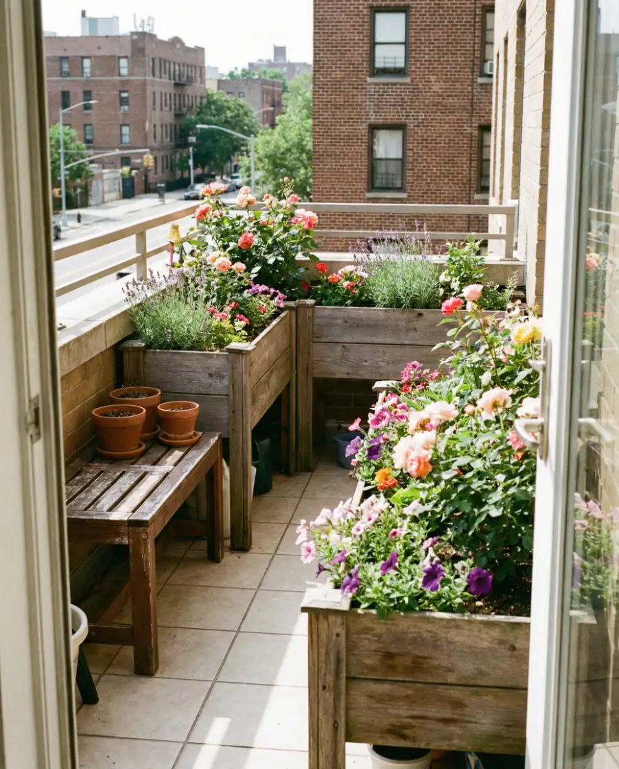 Open Garden-Inspired Balcony 1