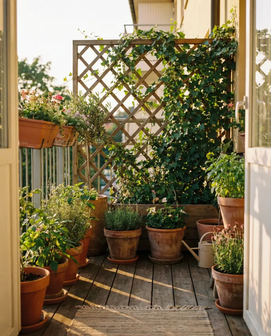 Open Garden-Inspired Balcony 2