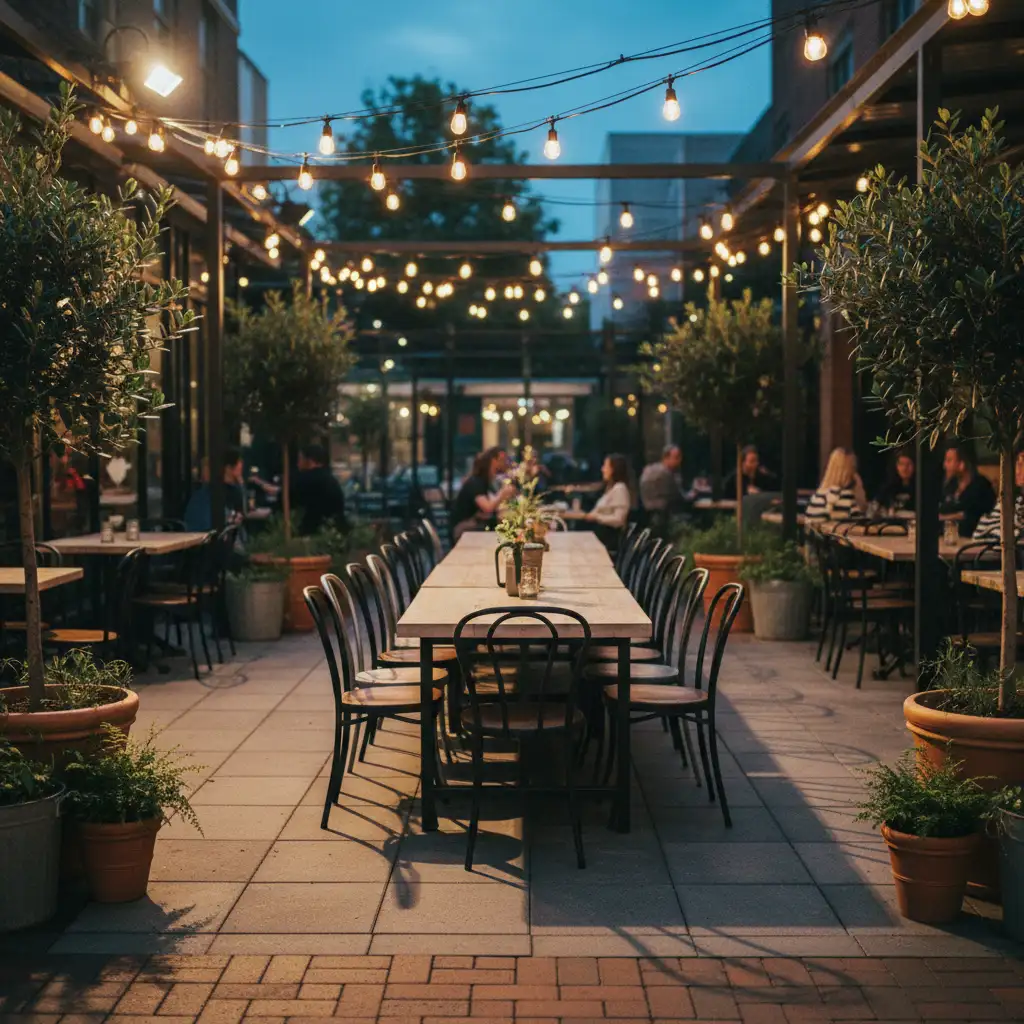 Outdoor Restaurant–Inspired Patio 1