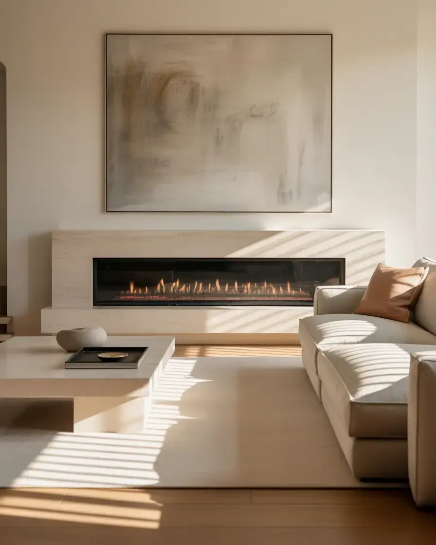 Over the Mantel Artwork Display 1