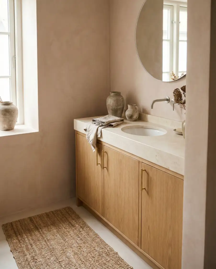 Pale Pink and Beige Warmth 2