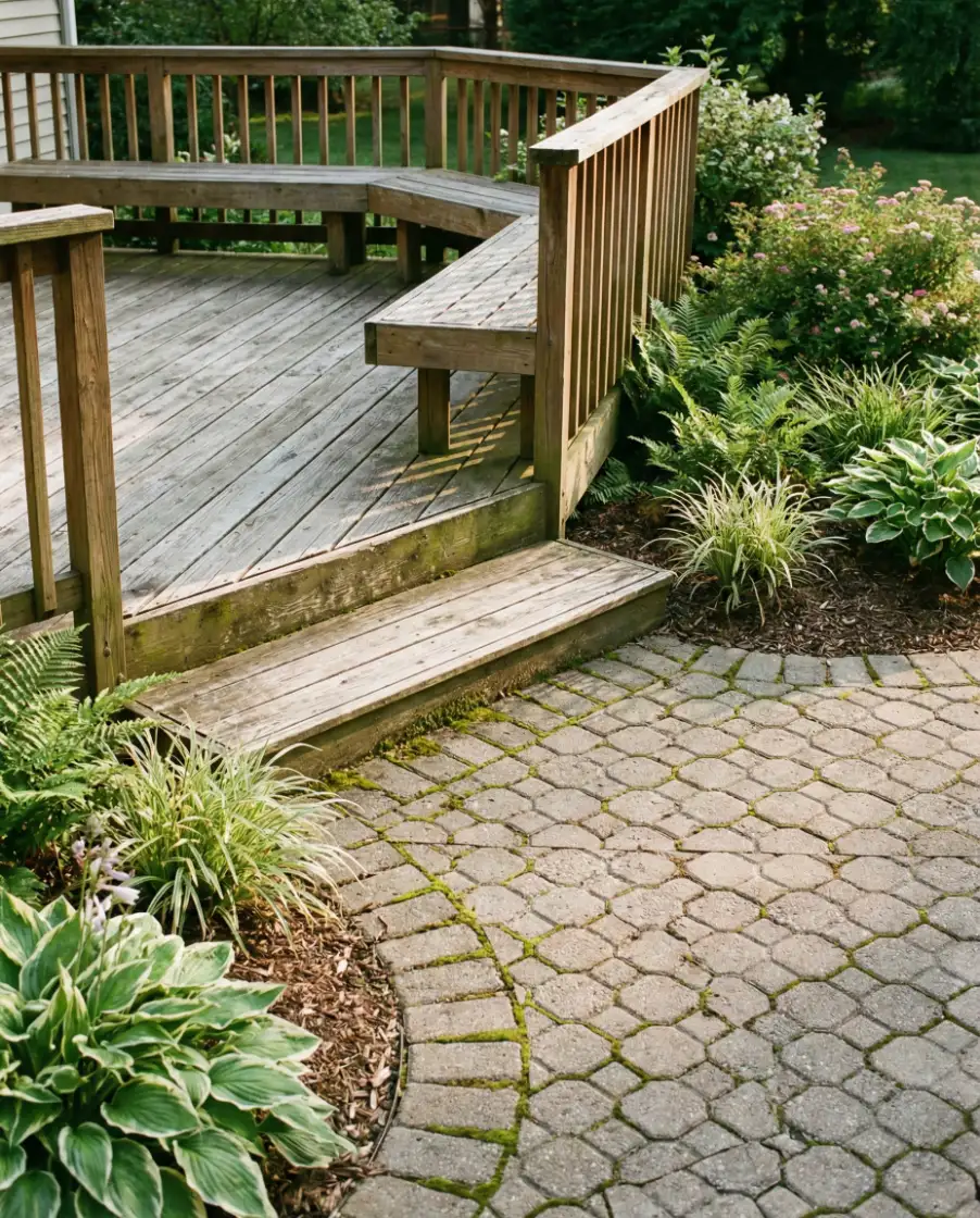 Patio Next to Deck Transition 2