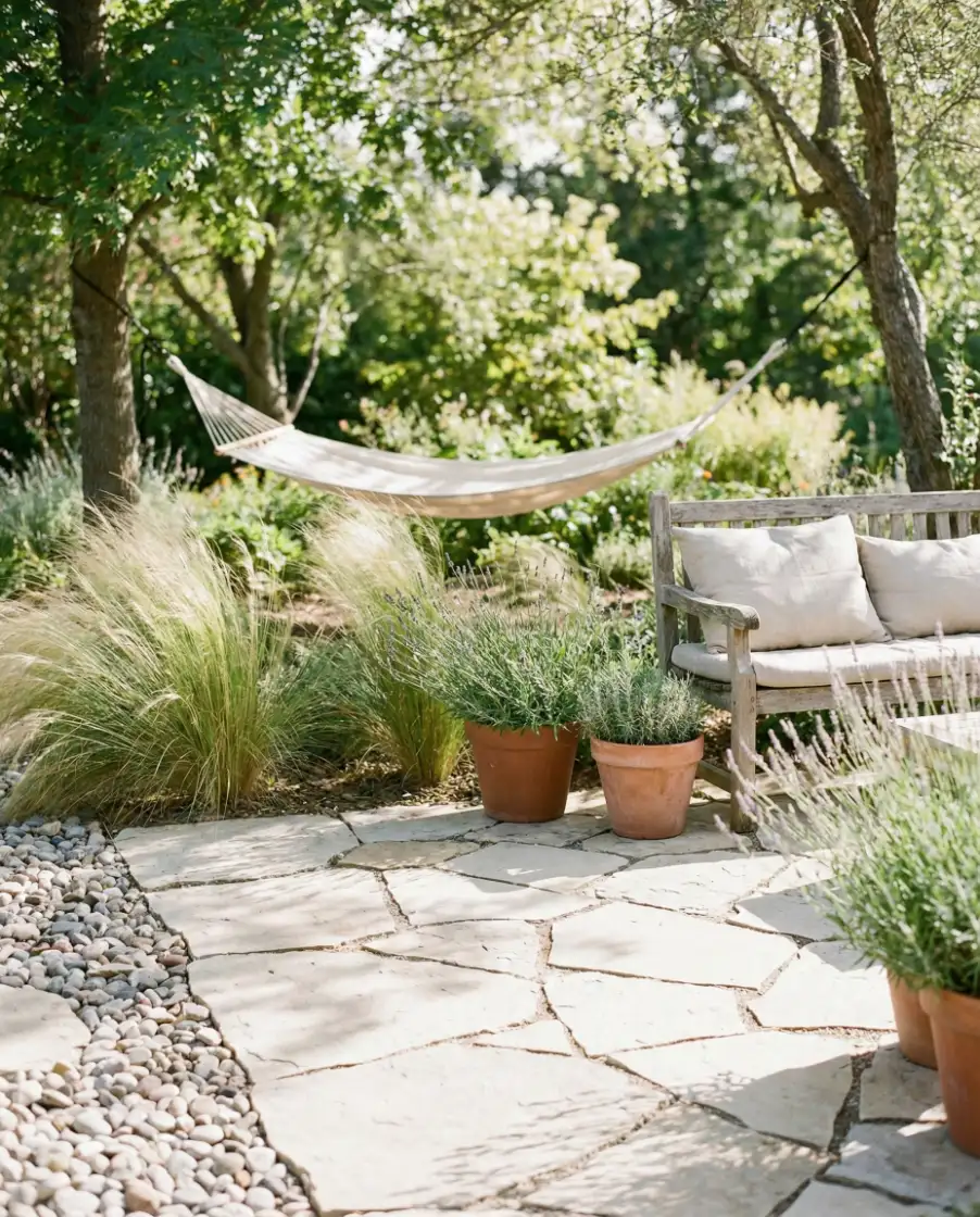 Pebble and Paver Coastal Look 2