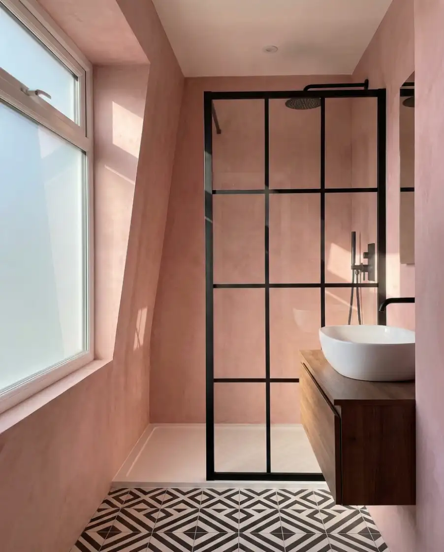 Pink and Black Graphic Edge 1